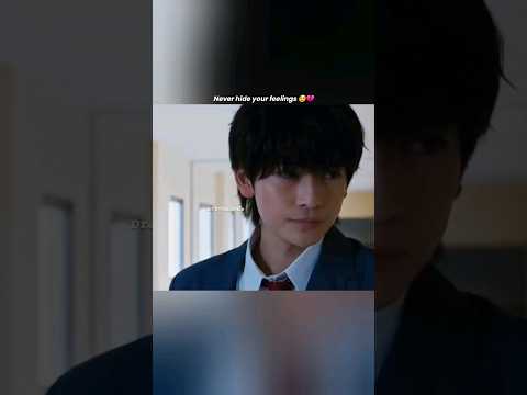 Never hide your feelings 😢💔 #jdrama #japanese #fumiya  #oursecretdiary #shorts