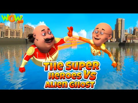 New Movie of MOTU PATLU | 2021| Motu Patlu Superheroes V/S Alien Ghosts | Full Movie | Wow Kidz