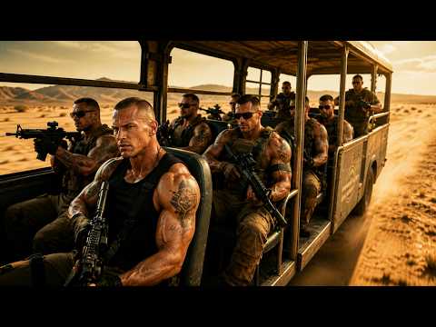 No Armor. No Backup. Just One Bus Full Of Killers | USA Full Action Movie