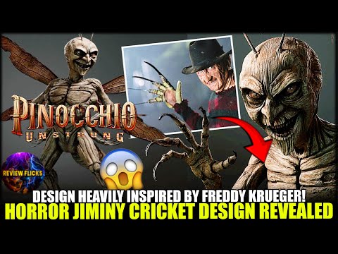 Pinocchio: Unstrung First Look | Robert Englund as Jiminy Cricket!