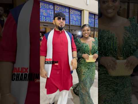 Ramsey Nouah and Jackie Appiah at Ghana Movie Awards #movie #nollywoodmovies #ghana