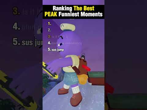 Ranking The Best PEAK Funniest Moments #peak #shorts #funny #gaming
