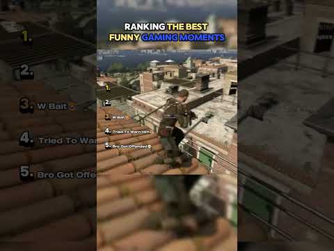 Ranking The FUNNIEST GAMING Moments Ever🤣🔥