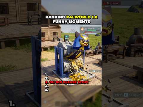 Ranking TOP 5 PALWORLD 1.0 Funny Moments 😂