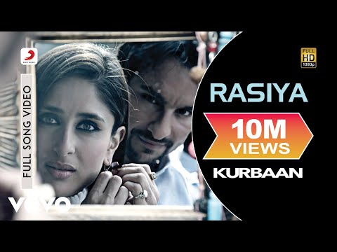 Rasiya Full Video – Kurbaan|Kareena Kapoor, Saif Ali Khan|Shruti Pathak|Salim-Sulaiman