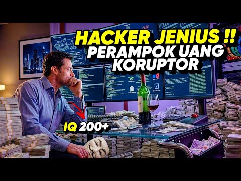 SAAT HACKER JENIUS BERSATU DENGAN PERAMPOK HANDAL !! MERAMPOK UANG HASIL KORUPSI • ALUR CERITA FILM