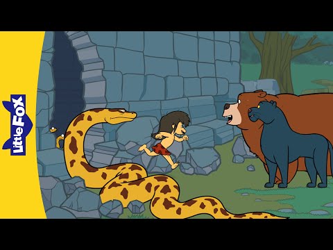 Saved by Kaa, the Python | The Jungle Book Ch. 9-10 | Little Fox