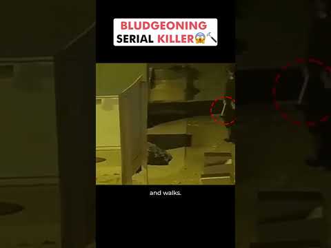 Serial killer caught on camera 💀 #Shorts