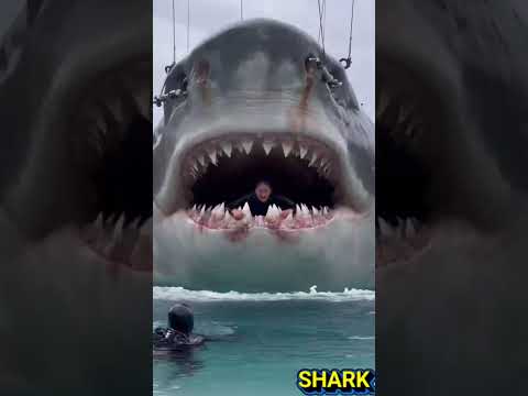 Shark Movie Behind the Scenes!  😱🎥🍿 #vfx #shorts #viral #behindthescenes #bts#shark #movie#hollywood