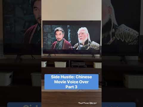 Side Hustle: Chinese Movie Voice Over Part 3 #tapthatbeef #cambodian #khmer #chinesemovie #funny