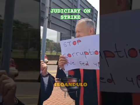 South African judiciary on strike! #Crime #judiciary #corruption