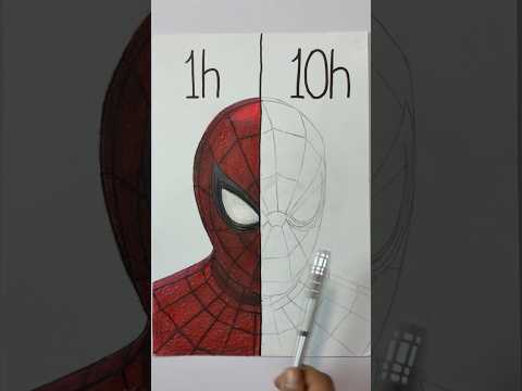 Spider-Man: Brand New Day 🕷️🔥| Tom Holland Realistic Drawing ✍️ #shorts