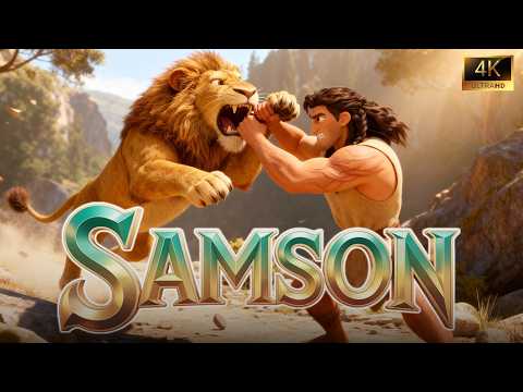 Story of Samson | Stunning Animated Bible Movie | The Strongest Man Who Couldn't Escape Loneliness