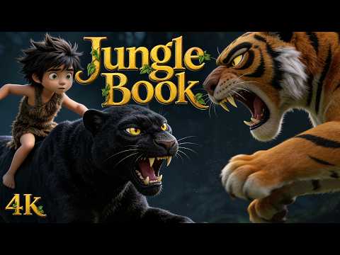 The Jungle Book | 4K 3D Animation | English Fairy Tales | Ever After Film Studios