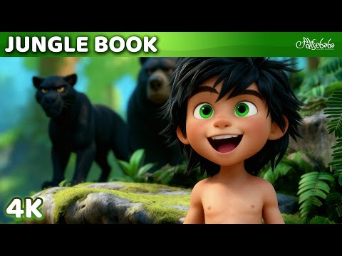 The Jungle Book Mowgli 🌴 | 3D 4K | English Fairy Tale and Stories