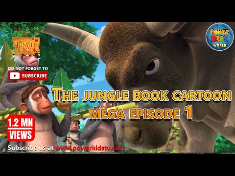 The jungle book story Mega Episode | Animated movie | Cartoon | English stories | Cartoon series