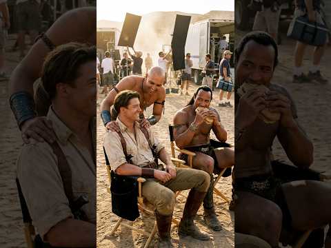 The Mummy – Making of a Classic #themummy #brendanfraser #dwaynejohnson #egypt #bts