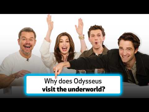 ‘The Odyssey’ Cast Answer The 50 Most Searched Questions