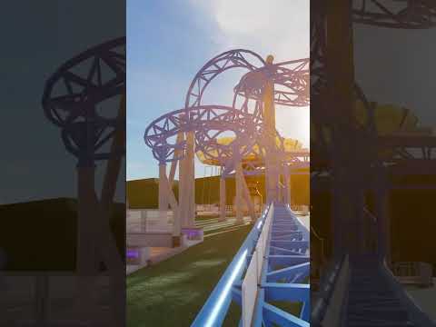 The Smoothest Roller Coaster in Theme Park Tycoon 2 #roblox #themeparktycoon2