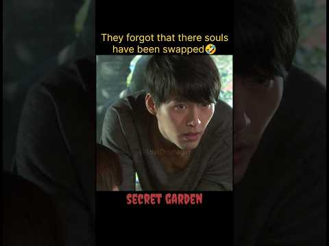 This scene was hilarious 😆  #kdrama #shorts #hyunbin #hajiwon #secretgarden