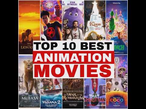 TOP 10 Best Animated Movies | Best Animation Movies