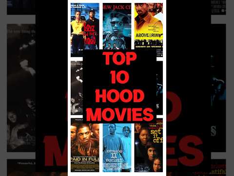 Top 10: Greatest Hood Movies Of All Time #blackhistorymonth #black #hoodmovies #blackmovies