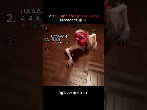 Top 3 Funniest Horror Game Moments (Bro can be a voice actor 💀🗣)