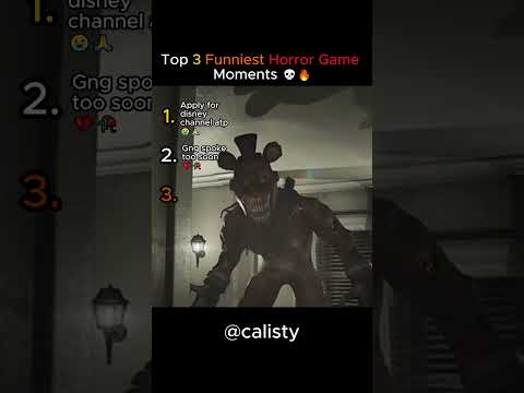 Top 3 Funniest Horror Gaming Moments! (I Lost It at #2 😭🔥)