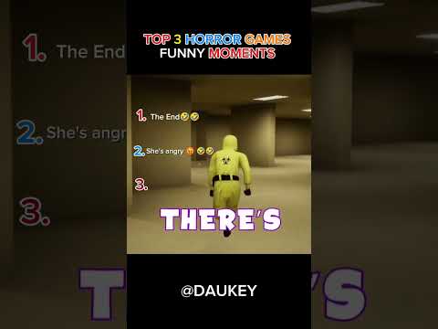 TOP 3 HORROR GAMES FUNNY MOMENTS (Sit back watch and relax)😂