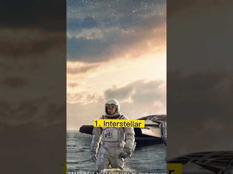 Top 5 movies in the world (Science Fiction movies)#hollywood#Interstellar