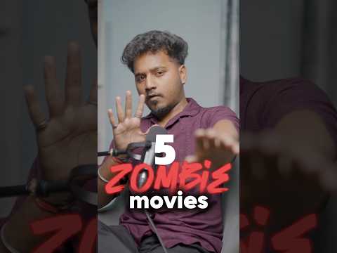 Top 5 ZOMBIE movies you must watch 🧟‼️#shorts #zombiesurvival #movies