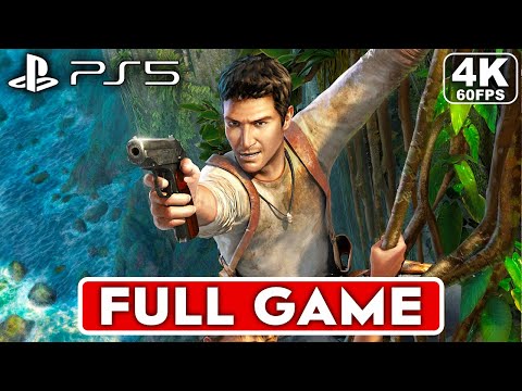 UNCHARTED 1 DRAKE'S FORTUNE Gameplay Walkthrough FULL GAME [4K 60FPS PS5] – No Commentary
