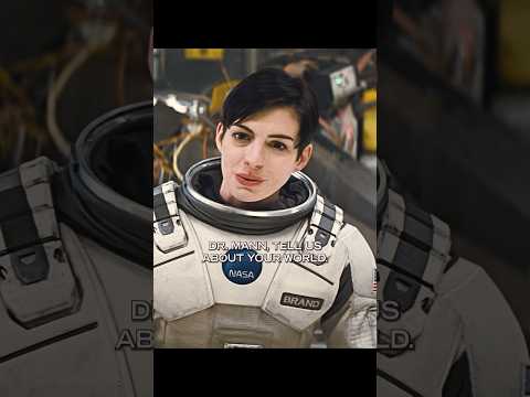 “We might be sharing this world”🪐 #Interstellar #christophernolan #movies #movie #scifi