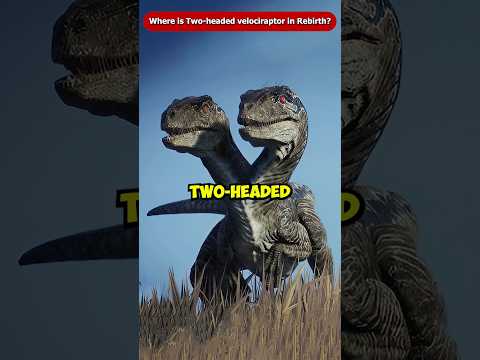 What Happened to the Two-Headed Velociraptor in Jurassic World Rebirth? #Shorts #Viral