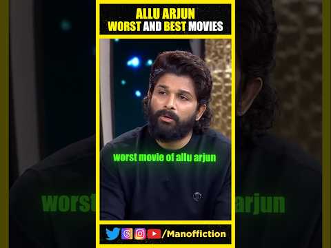 Worst and Best Movies of Allu Arjun | Pushpa 2: The Rule