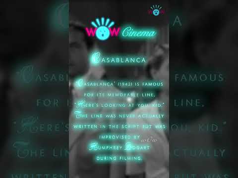 Wow | Cinema | 18 May 2023 | Casablanca | Shorts |  @wowxfacts ​