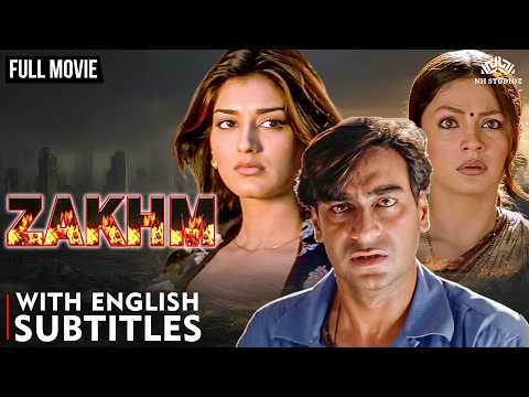 Zakhm (1998) Full Movie | Ajay Devgn, Sonali Bendre | Bollywood Action Movie with English Subtitle