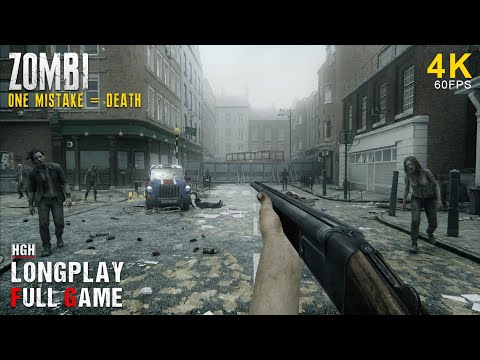 ZOMBI 100% FULL GAME | No Death | Walkthrough Gameplay Longplay | 4K 60FPS ULTRA | No Commentary