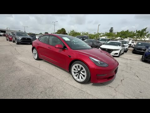 2021 Tesla Model 3 Standard Range Plus Hollywood, Lauderdale, Hialeah, Boca Raton, Palm Beach F…