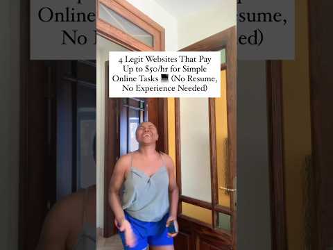 4 WEBSITES THAT PAYS UP TO $50/HR FOR SIMPLE TASKS ONLINE
