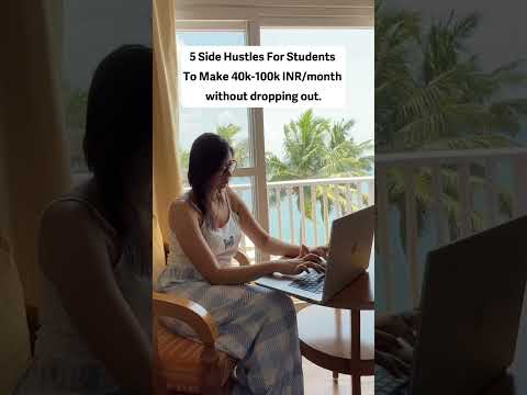 5 Side Hustle Ideas for College Students | Read Description & Comment 'F101' to make money online✅