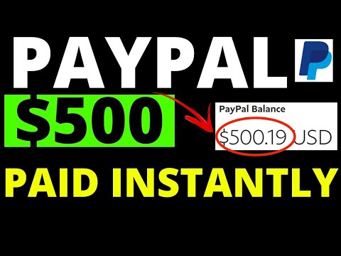 $500 Paid INSTANTLY & Earn FREE PAYPAL MONEY – New Website To Make Money From Home in 2020