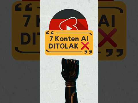 7 Jenis Konten AI yang Pasti Ditolak YouTube #AI #shorts #shortsviral