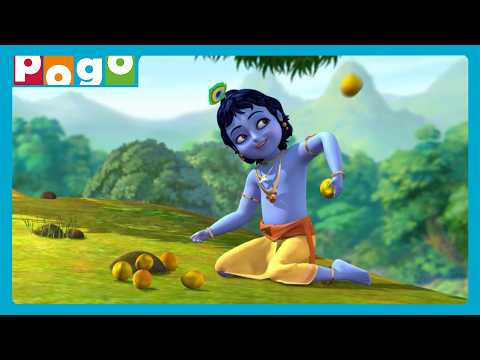 Aam Ka Jashn with Kanha!🥭💛| Little Krishna🦚| National Mango Day | @PogoChannel