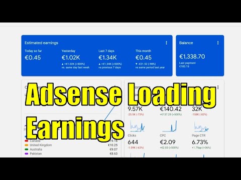Adsense Loading Earning Proof| Adsense Loading  Safe Method 2023| No Invalid Cutting