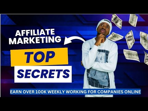 AFFILIATE MARKETING FOR BEGINNERS ( Earn $600 monthly working for companies online)