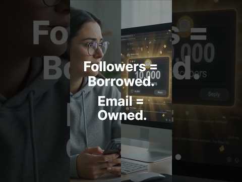 Affiliate Marketing With No Followers | Email List Strategy for Beginners 2026 #shorts