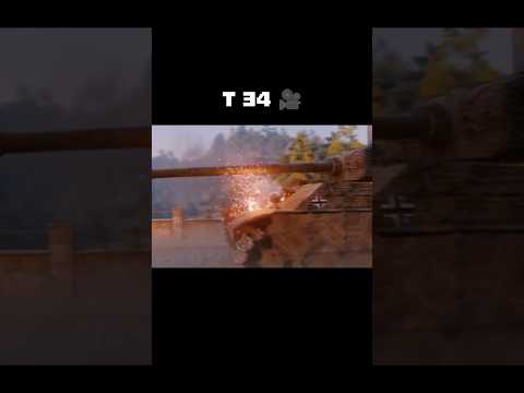 Amazing Battles of Russian T34😱💀 #movie #army #history