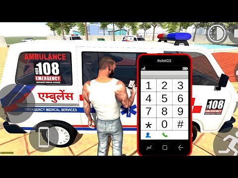 AMBULANCE CAR CHEAT CODE in Indian Bike Driving 3D | Indian Bike Driving 3D NEW UPDATE