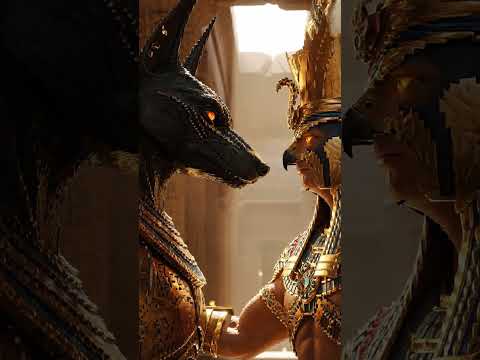 Anubis and Horus: Sons of Osiris | Ultra Realistic Cinematic #shorts #anubis #ancientegypt